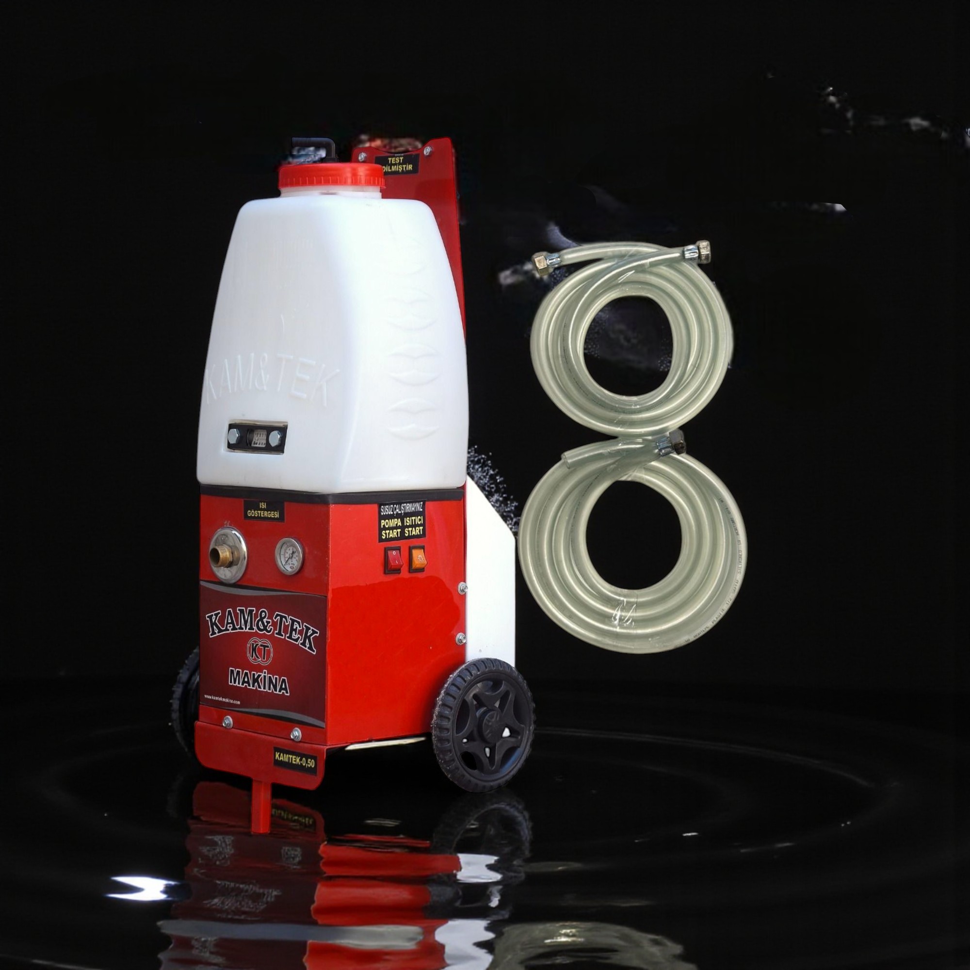 KPT- 0.50 HP Isıtıcılı kombi ve Petek Temizleme Makinası