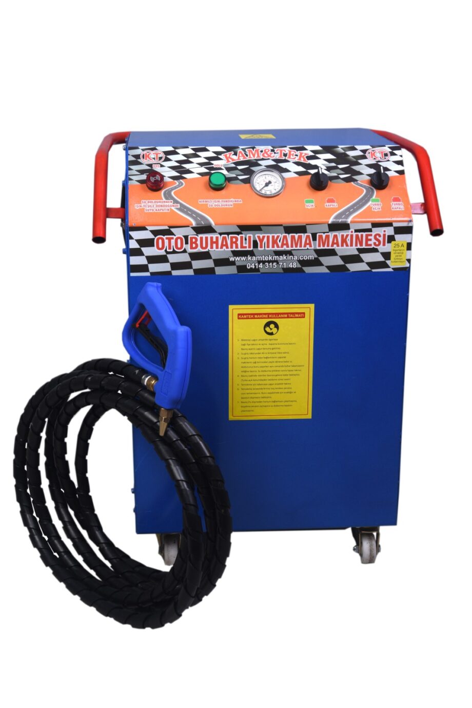 CMK-01 Oto Buharlı Yıkama Makinası