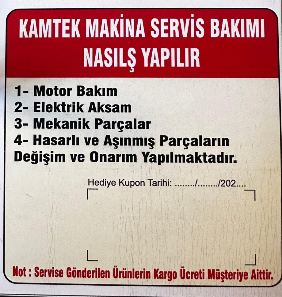 KANAL AÇMA MAKİNASI (YAYLI)
